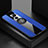 Funda Silicona Carcasa Ultrafina Goma con Magnetico Anillo de dedo Soporte para Huawei Nova 5z Azul