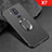 Funda Silicona Carcasa Ultrafina Goma con Magnetico Anillo de dedo Soporte para Nokia X7 Negro