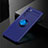Funda Silicona Carcasa Ultrafina Goma con Magnetico Anillo de dedo Soporte para OnePlus Nord Azul