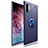 Funda Silicona Carcasa Ultrafina Goma con Magnetico Anillo de dedo Soporte para Samsung Galaxy Note 10 Plus 5G Azul