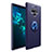 Funda Silicona Carcasa Ultrafina Goma con Magnetico Anillo de dedo Soporte para Samsung Galaxy Note 9 Azul