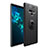 Funda Silicona Carcasa Ultrafina Goma con Magnetico Anillo de dedo Soporte para Samsung Galaxy Note 9 Negro
