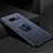 Funda Silicona Carcasa Ultrafina Goma con Magnetico Anillo de dedo Soporte para Samsung Galaxy S10 5G Azul
