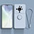 Funda Silicona Carcasa Ultrafina Goma con Magnetico Anillo de dedo Soporte para Xiaomi Mi 12 Ultra 5G Azul Claro