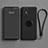Funda Silicona Carcasa Ultrafina Goma con Magnetico Anillo de dedo Soporte para Xiaomi Mi 12S Pro 5G Negro
