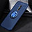 Funda Silicona Carcasa Ultrafina Goma con Magnetico Anillo de dedo Soporte para Xiaomi Redmi K20 Pro Azul