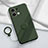 Funda Silicona Carcasa Ultrafina Goma con Magnetico Anillo de dedo Soporte S03 para Oppo Reno9 Pro+ Plus 5G Verde Noche