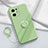 Funda Silicona Carcasa Ultrafina Goma con Magnetico Anillo de dedo Soporte S04 para Oppo Find X5 5G Menta Verde