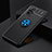 Funda Silicona Carcasa Ultrafina Goma con Magnetico Anillo de dedo Soporte SD2 para Xiaomi Redmi Note 10 Pro Max Azul y Negro