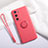 Funda Silicona Carcasa Ultrafina Goma con Magnetico Anillo de dedo Soporte T01 para Huawei P40 Rojo