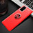 Funda Silicona Carcasa Ultrafina Goma con Magnetico Anillo de dedo Soporte T01 para Samsung Galaxy S20 Plus 5G Rojo