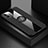 Funda Silicona Carcasa Ultrafina Goma con Magnetico Anillo de dedo Soporte T06 para Apple iPhone 11 Pro Max Negro