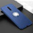 Funda Silicona Carcasa Ultrafina Goma con Magnetico Anillo de dedo Soporte T06 para Xiaomi Mi 9T Pro Azul