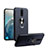 Funda Silicona Carcasa Ultrafina Goma con Magnetico Anillo de dedo Soporte T08 para Xiaomi Redmi K20 Pro Azul