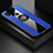 Funda Silicona Carcasa Ultrafina Goma con Magnetico Anillo de dedo Soporte X01L para Xiaomi POCO C3 Azul