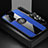 Funda Silicona Carcasa Ultrafina Goma con Magnetico Anillo de dedo Soporte X03L para Samsung Galaxy S20 Plus 5G Azul