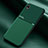 Funda Silicona Carcasa Ultrafina Goma con Magnetico para Samsung Galaxy A01 Core Verde