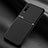 Funda Silicona Carcasa Ultrafina Goma con Magnetico para Samsung Galaxy A30S Negro