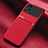 Funda Silicona Carcasa Ultrafina Goma con Magnetico para Xiaomi Redmi Note 11E Pro 5G Rojo
