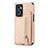 Funda Silicona Carcasa Ultrafina Goma con Magnetico S01D para Oppo Reno7 5G Oro