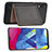 Funda Silicona Carcasa Ultrafina Goma con Magnetico S01D para Samsung Galaxy M10 Negro