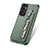 Funda Silicona Carcasa Ultrafina Goma con Magnetico S01D para Samsung Galaxy M13 4G Verde