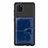 Funda Silicona Carcasa Ultrafina Goma con Magnetico S01D para Samsung Galaxy Note 10 Lite Azul
