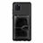 Funda Silicona Carcasa Ultrafina Goma con Magnetico S01D para Samsung Galaxy Note 10 Lite Negro