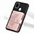 Funda Silicona Carcasa Ultrafina Goma con Magnetico S02D para Samsung Galaxy M30s Rosa