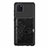 Funda Silicona Carcasa Ultrafina Goma con Magnetico S02D para Samsung Galaxy Note 10 Lite Negro