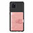 Funda Silicona Carcasa Ultrafina Goma con Magnetico S02D para Samsung Galaxy Note 10 Lite Rosa