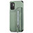 Funda Silicona Carcasa Ultrafina Goma con Magnetico S02D para Xiaomi Redmi Note 11 SE 5G Verde