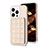 Funda Silicona Carcasa Ultrafina Goma con Magnetico S03D para Apple iPhone 14 Pro Oro