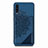 Funda Silicona Carcasa Ultrafina Goma con Magnetico S03D para Samsung Galaxy A70S Azul