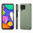Funda Silicona Carcasa Ultrafina Goma con Magnetico S03D para Samsung Galaxy F62 5G Verde