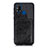 Funda Silicona Carcasa Ultrafina Goma con Magnetico S03D para Samsung Galaxy M31 Negro