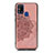 Funda Silicona Carcasa Ultrafina Goma con Magnetico S03D para Samsung Galaxy M31 Oro Rosa