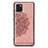 Funda Silicona Carcasa Ultrafina Goma con Magnetico S03D para Samsung Galaxy Note 10 Lite Oro Rosa