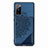 Funda Silicona Carcasa Ultrafina Goma con Magnetico S03D para Samsung Galaxy S20 FE 5G Azul