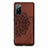 Funda Silicona Carcasa Ultrafina Goma con Magnetico S03D para Samsung Galaxy S20 FE 5G Marron