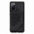 Funda Silicona Carcasa Ultrafina Goma con Magnetico S03D para Samsung Galaxy S20 FE 5G Negro