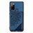 Funda Silicona Carcasa Ultrafina Goma con Magnetico S03D para Samsung Galaxy S20 Lite 5G Azul