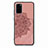 Funda Silicona Carcasa Ultrafina Goma con Magnetico S03D para Samsung Galaxy S20 Plus 5G Oro Rosa