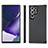 Funda Silicona Carcasa Ultrafina Goma con Magnetico S03D para Samsung Galaxy S21 Ultra 5G Negro
