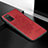 Funda Silicona Carcasa Ultrafina Goma con Magnetico S04D para Samsung Galaxy M02s Rojo