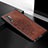 Funda Silicona Carcasa Ultrafina Goma con Magnetico S04D para Samsung Galaxy Note 10 Plus 5G Marron