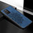 Funda Silicona Carcasa Ultrafina Goma con Magnetico S04D para Samsung Galaxy S10 Lite Azul