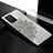 Funda Silicona Carcasa Ultrafina Goma con Magnetico S04D para Samsung Galaxy S10 Lite Gris