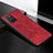 Funda Silicona Carcasa Ultrafina Goma con Magnetico S04D para Samsung Galaxy S10 Lite Rojo