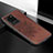 Funda Silicona Carcasa Ultrafina Goma con Magnetico S04D para Samsung Galaxy S20 Ultra Marron